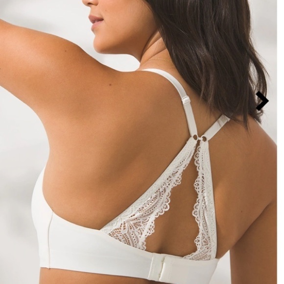 Soma Enbliss Luxe Wireless Lace J Hook Bra - Picture 1 of 7